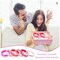 42pcs Valentine's Day Party Favors Silicone Bracelets Pink Red Love Heart Rubber Wristbands Accessories for Kids Adults